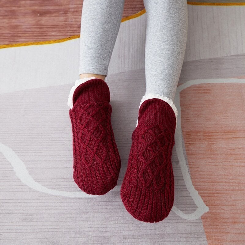 🔥Christmas sales 49% OFF🔥 Indoor Non-slip Thermal Socks - Buy 3 Free Shipping