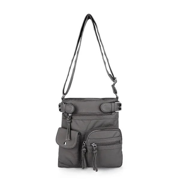 💥2025 HOT SALE- 40% off💥Multi-Pocket Crossbody Bag Soft Leather Shoulder Purse Bag