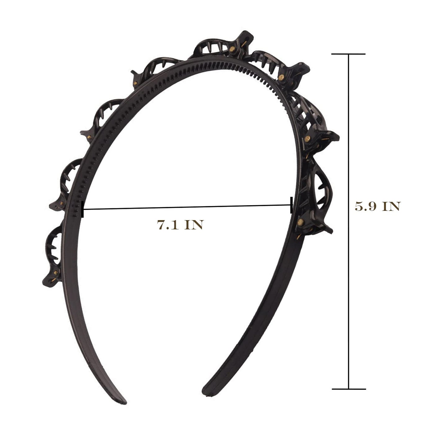 🔥LAST DAY SALE 49% OFF-Bangs Hairstyle Hairpin Headband✨