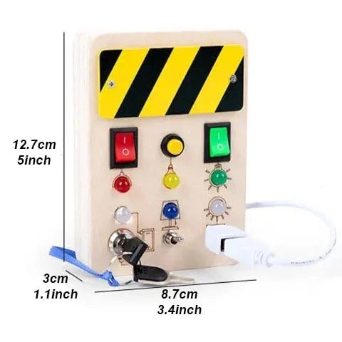 Wooden Busy Board Switch Control - Buy 2 Free Shipping