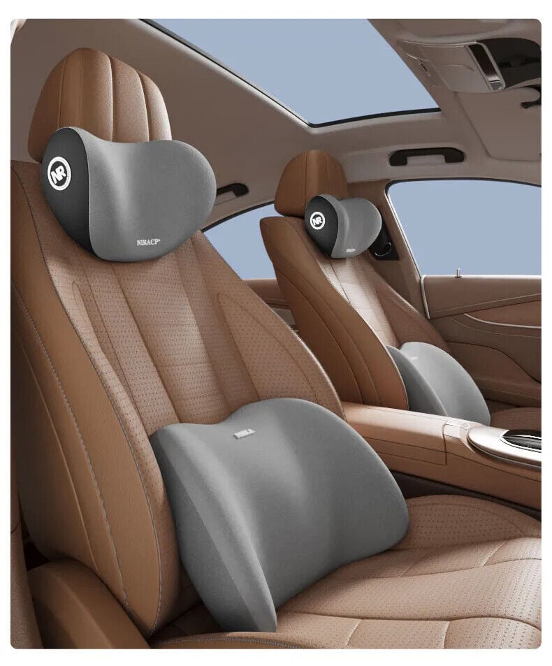 ๐ Car Headrest & Lumbar Support Cushion