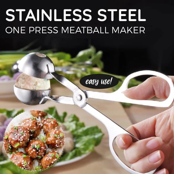 🔥Last Day 50% OFF - Stainless Steel Meatball Maker