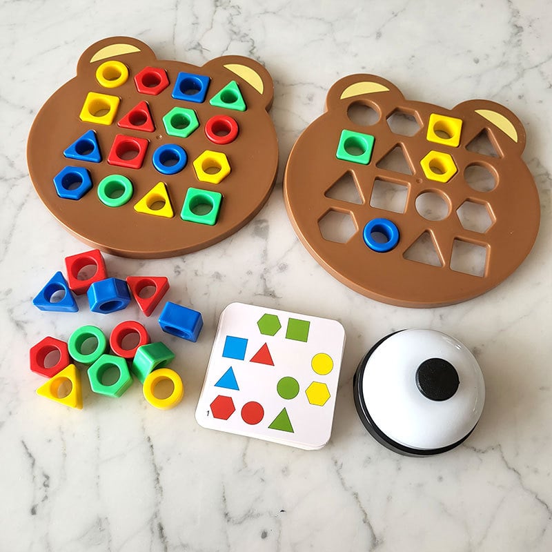 🔥 Clearance Sale 🔥 Shape Matching 2 Players Game