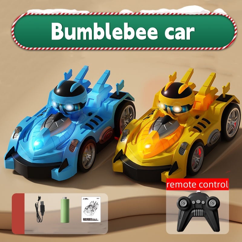 Two person game remote control collision car toy