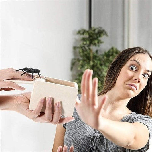 🔥LAST DAY 50% OFF🔥Super Funny Crazy Prank Gift Box Spider - Buy 3 Free Shipping