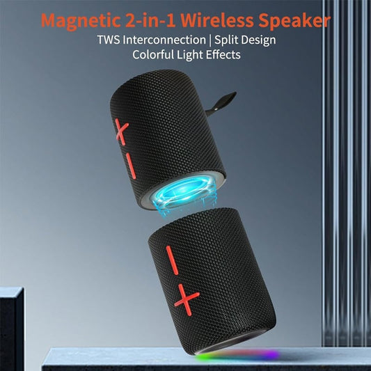 🔥Hot Sale 49% OFF-Two-in-One Magnetic Bluetooth Speaker