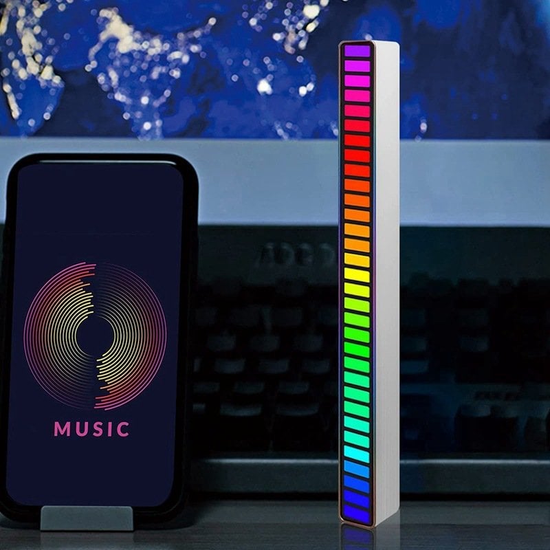 (🔥Last Day Sale-49% OFF)Wireless Sound Activated RGB Light Bar-👍Buy 4 Get 4 Free(Free Shopping)