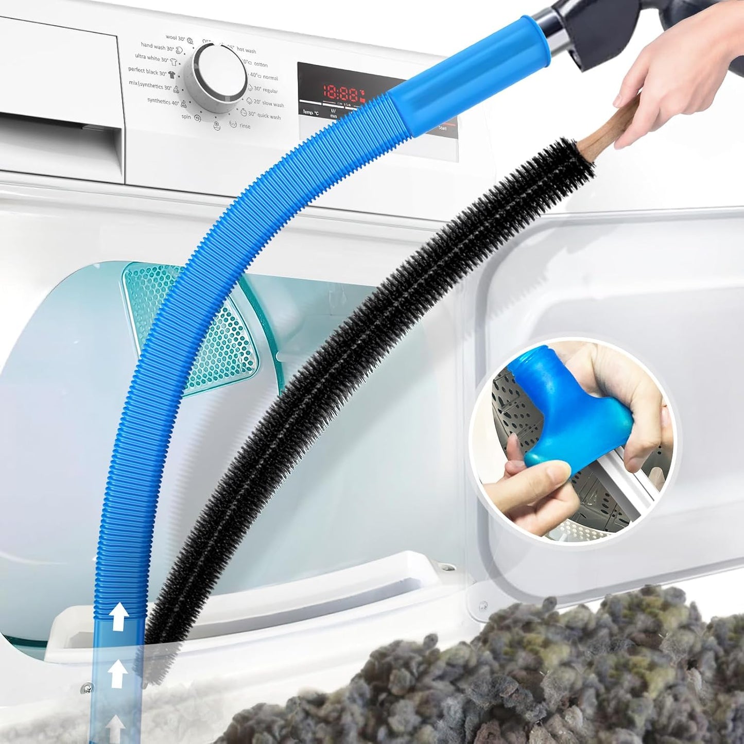 🔥Dryer Vent Cleaning Kit, Efficient Cleaning