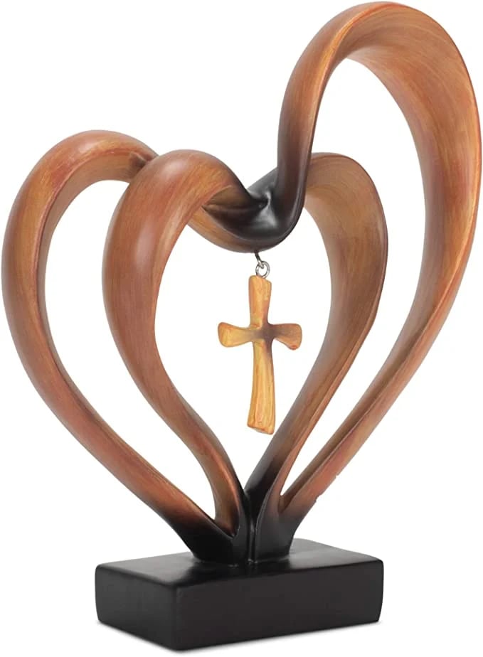 🔥Last Day 50% OFF🔥Easter Jesus Entwined Hearts Cross