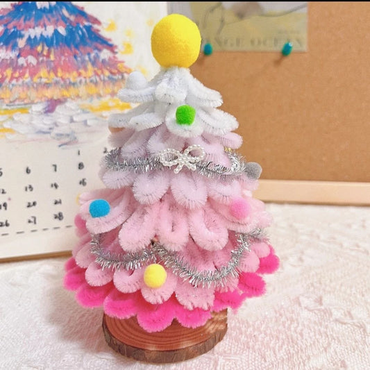 🎄Christmas Sale 50% OFF🎄DIY Plush Stick-Christmas Tree Set