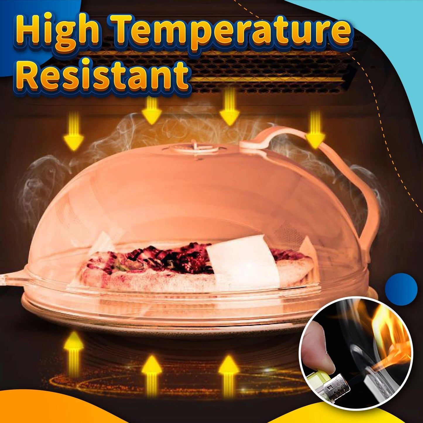 🔥Last Day 50% OFF - Microwave Anti-Splatter Cover