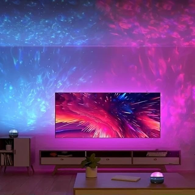 Northern Lights and Ocean Wave Projector