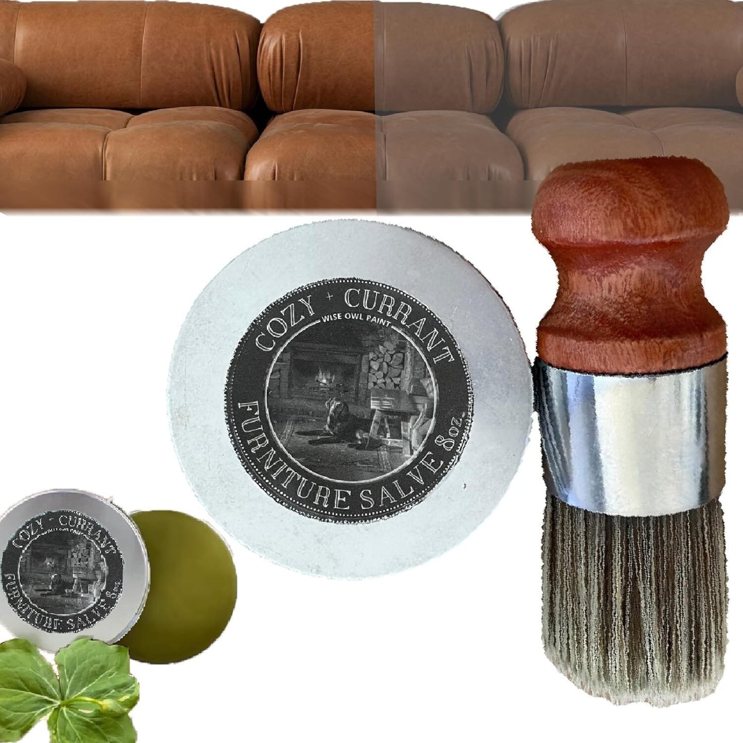(🔥HOT SALE NOW) - Wise Owl Furniture Salve & Brush