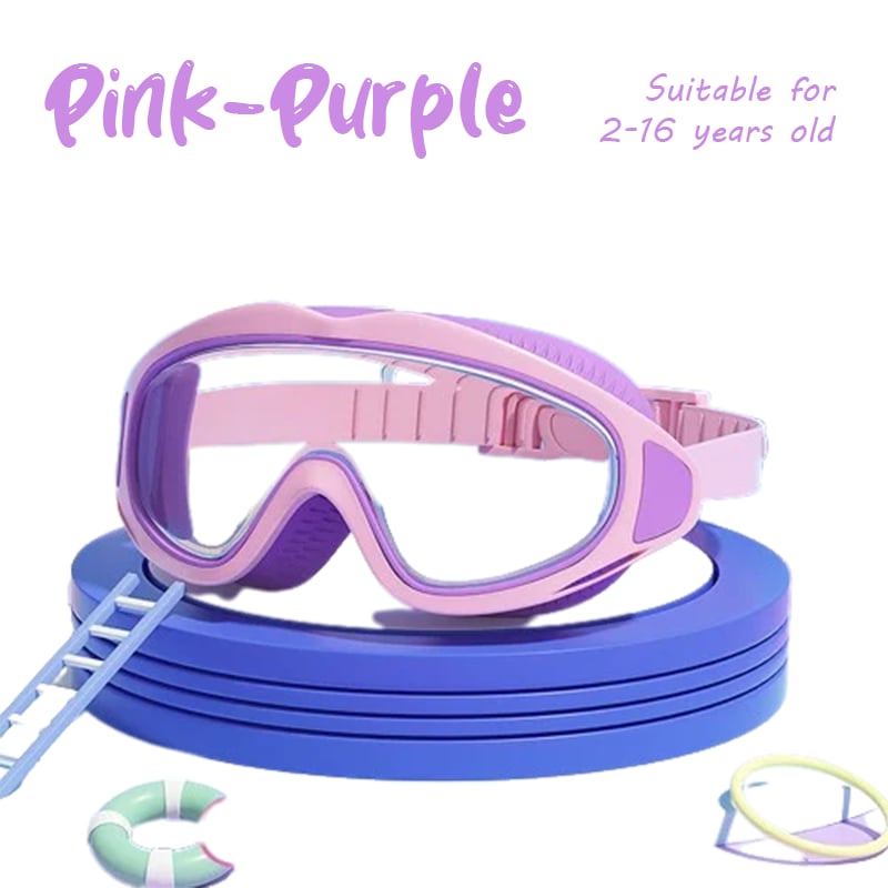 🎉Last Day Promotion 49% OFF - 🔥HD children's large frame waterproof and anti-fog swimming goggles