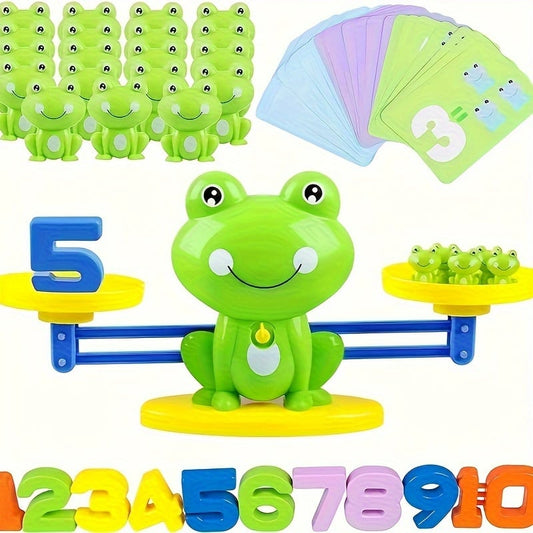 🔥LAST DAY 48% OFF🔥Educational Frog Balance Number Toy