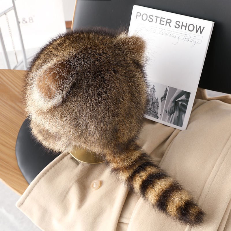 🔥LAST DAY 50% OFF🔥Winter Little Raccoon Hat - Buy 2 Free Shipping
