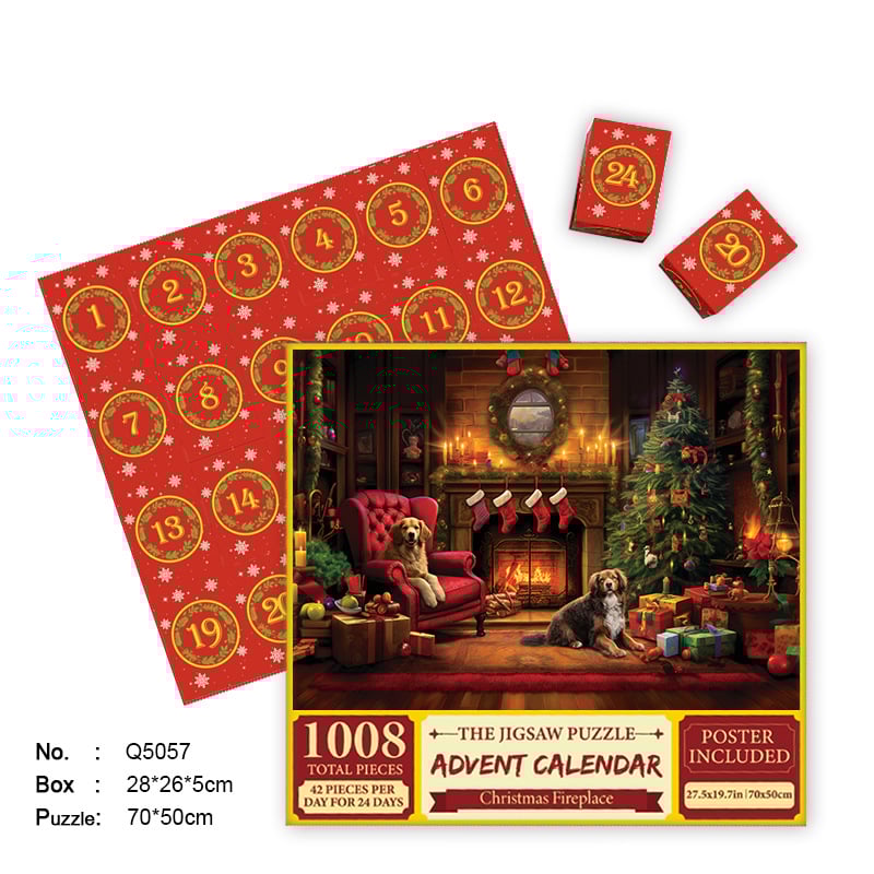 🎄Christmas Advent Calendar Jigsaw Puzzle - Buy 2 Free Shipping