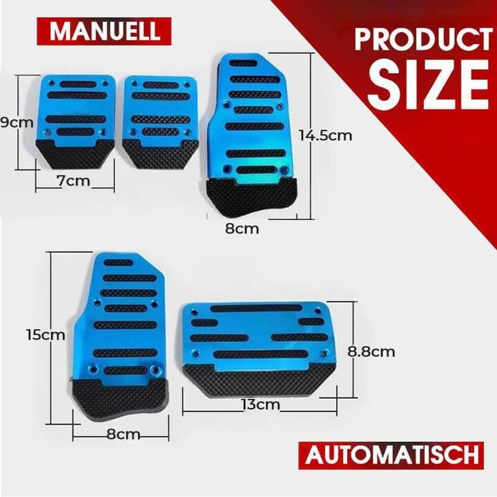 DiagramkTM Car Anti-skid Foot Pedal