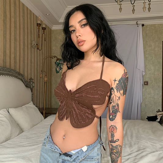 🔥Last Day 50% OFF🔥Butterfly Corset Short Vest