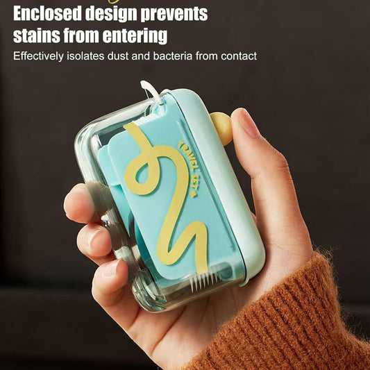 🎒✨🦷Floss Dispenser, Portable Flosser, Automatic Thread Holder