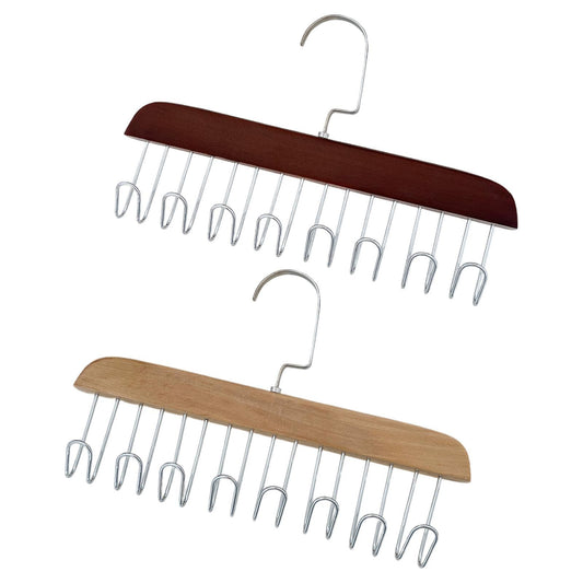 Space Saving Tie Rack for Closet Organizer