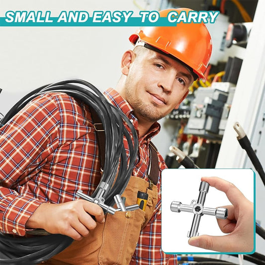 🎁2025 Hot Sale 49% OFF🔥- Zinc alloy tool key Multi-functional Water Key