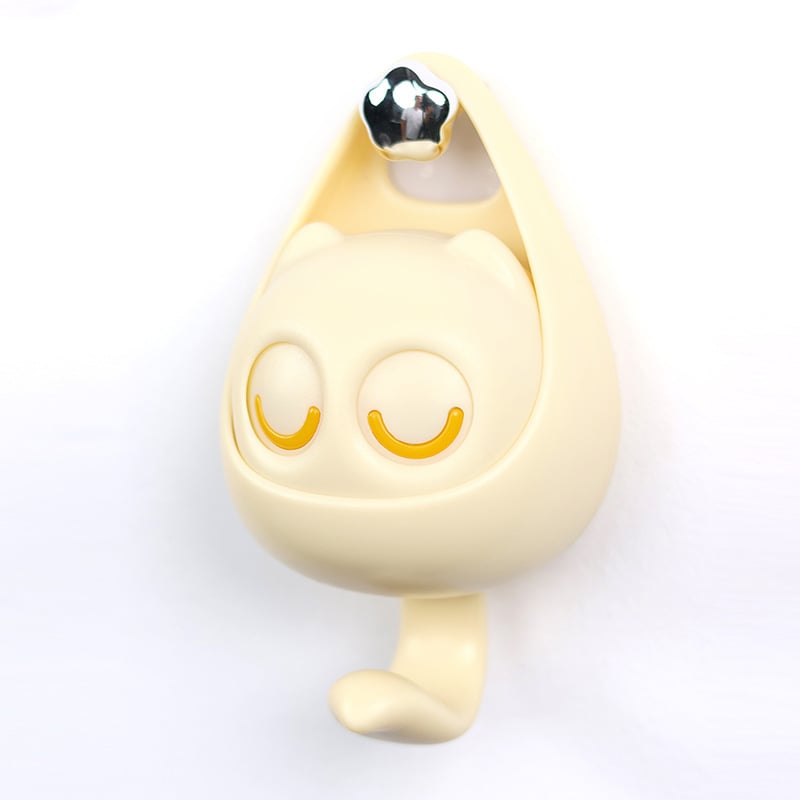 Creative Wink Cat Adhesive Hooks