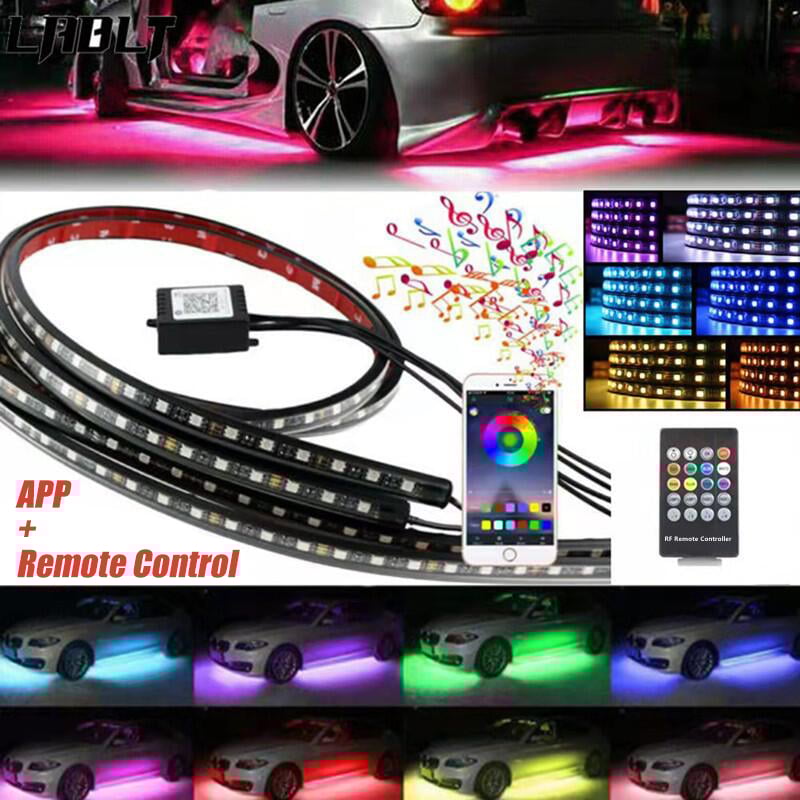 🔥LAST DAY 49% OFF- Car Chassis Flexible RGB Waterproof LED Strip Lights (4PCS)