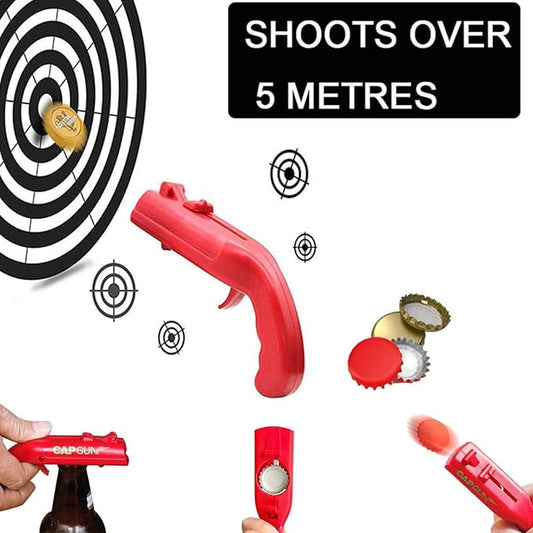🔥Hot Sale 49% OFF-Beer Bottle Opener Cap Gun