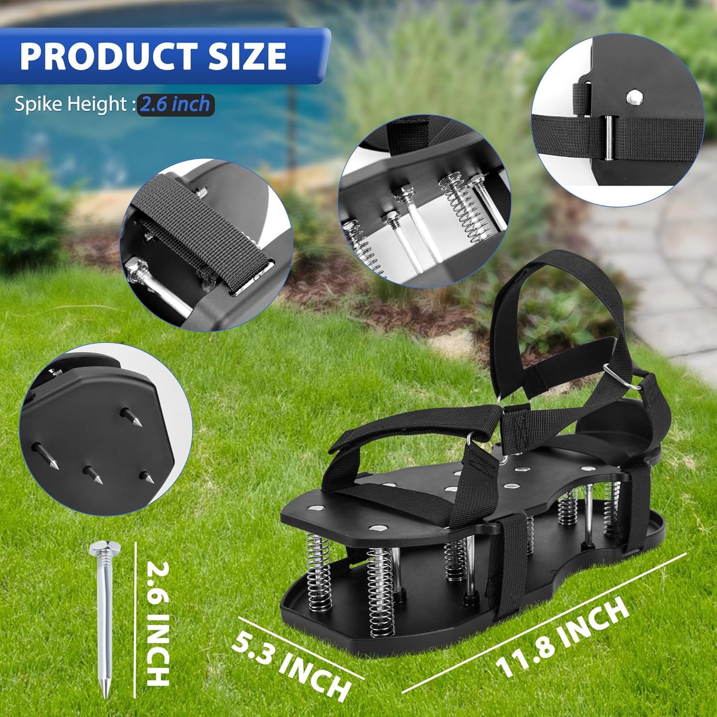 โจ2025 New Release -49% Off- Lawn Aerator Shoes with Spring Base๐ฅ