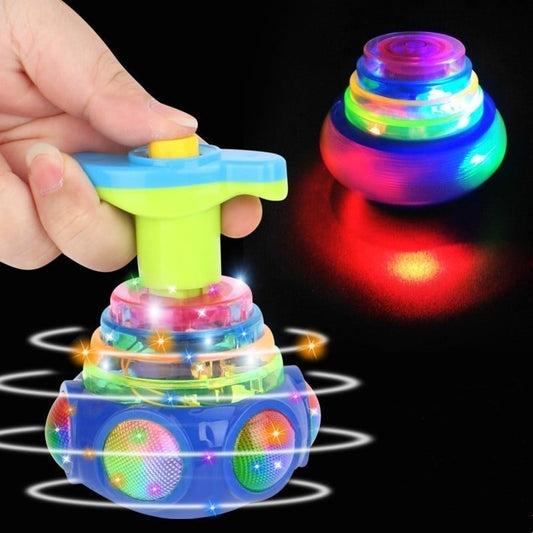 🔥BIG SALE - HALF PRICE🔥 Music Flashing Spinners Toy With Launcher