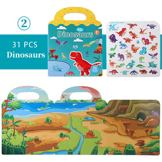 🔥Last Day 50% OFF🔥Jelly Sticker Book - Buy 3 Free Shipping