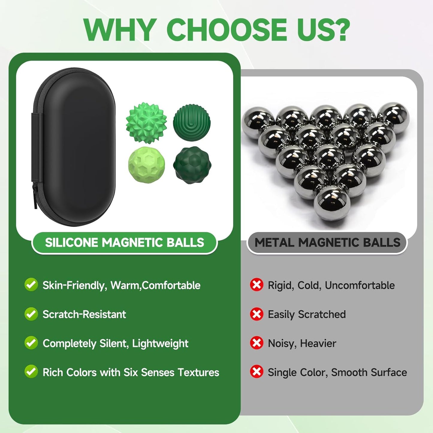 đĽ2025 New Sale 49% OFF- Silicone Magnetic Ballsâ¨