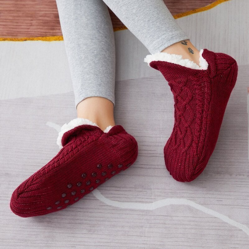 🔥Christmas sales 49% OFF🔥 Indoor Non-slip Thermal Socks - Buy 3 Free Shipping