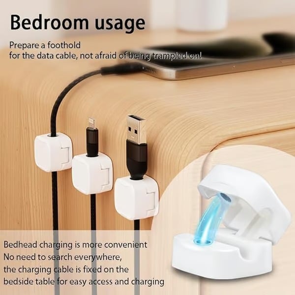 🔥 HOT SALE 49% OFF-Magnetic Cable Clips