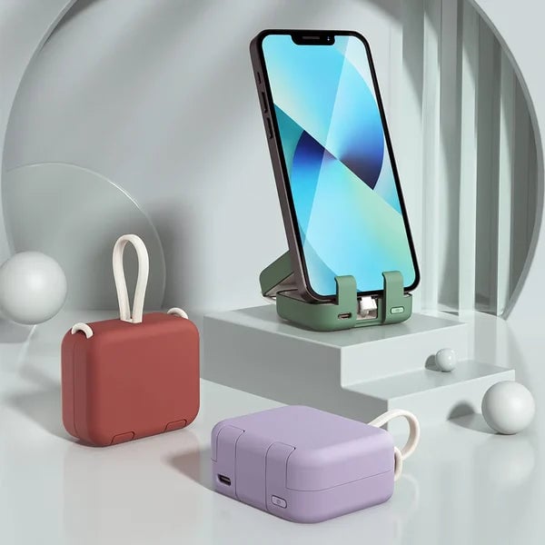 🎄 Christmas Sale 49% off ⚡Portable Wireless Charging Treasure Mobile Phone Holder - Buy 2 Free Shipping