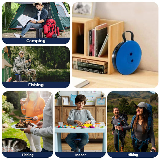 🔥Outdoor Retractable Folding Stool👍