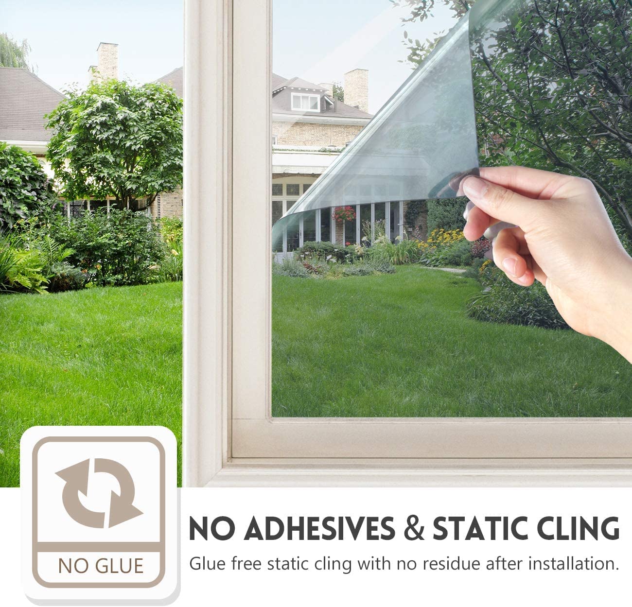 🔥HOT SALE - Privacy Sun Blocking Anti UV Reflective Window Film