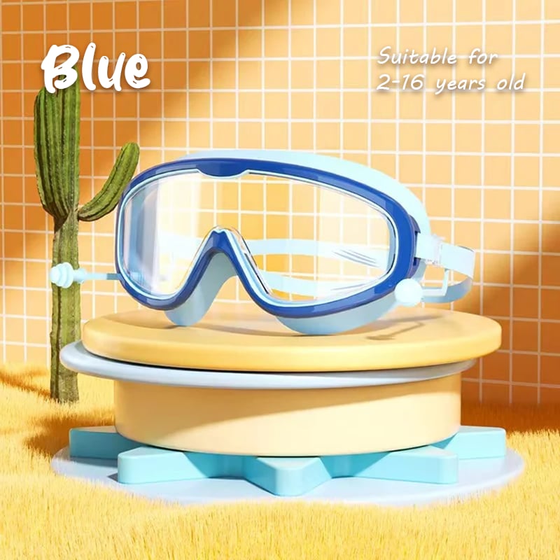🎉Last Day Promotion 49% OFF - 🔥HD children's large frame waterproof and anti-fog swimming goggles