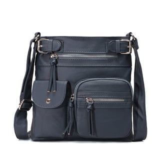 💥2025 HOT SALE- 40% off💥Multi-Pocket Crossbody Bag Soft Leather Shoulder Purse Bag