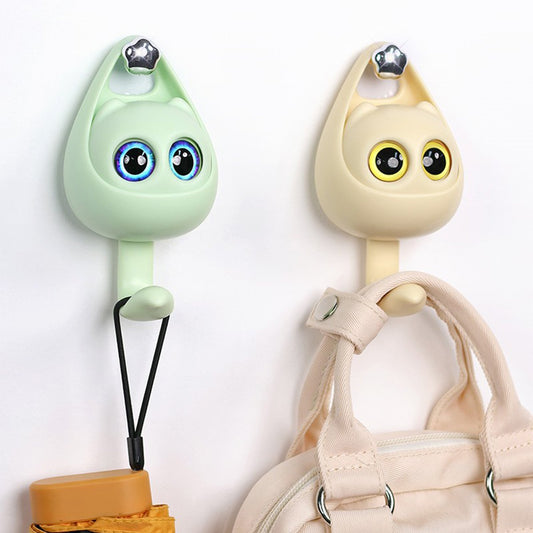 Creative Wink Cat Adhesive Hooks