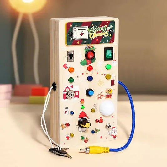 Wooden Busy Board Switch Control - Buy 2 Free Shipping