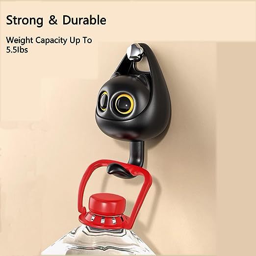 Creative Wink Cat Adhesive Hooks