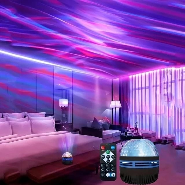 Northern Lights and Ocean Wave Projector