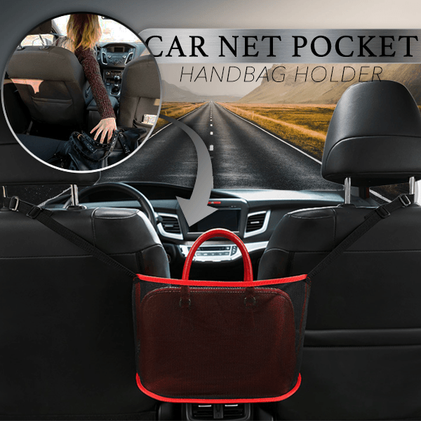 🎁Mega Sale - Car Net Pocket Handbag Holder🚗