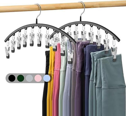 ❄️2025 Hot Sale 49% OFF-🐾Curved Design Hanger with 10 Clips