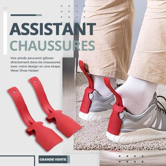 Helpers wear shoes