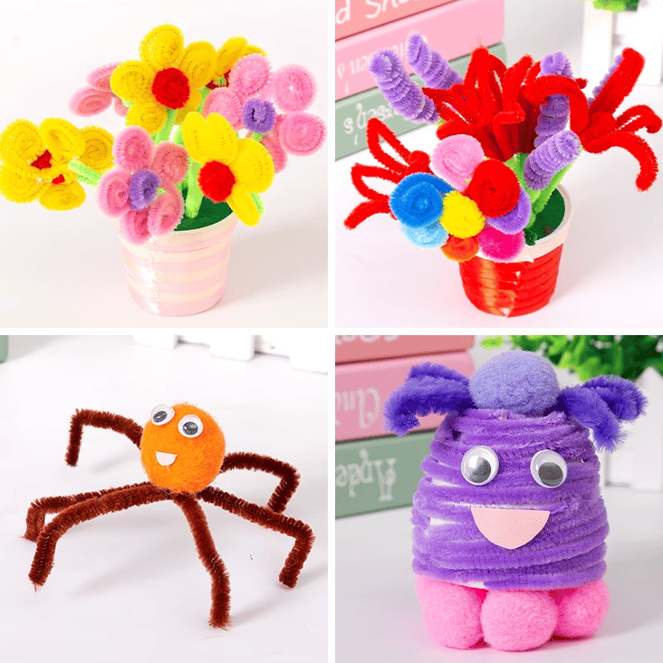 🎄Christmas Sale 50% OFF🎄DIY Plush Stick-Christmas Tree Set