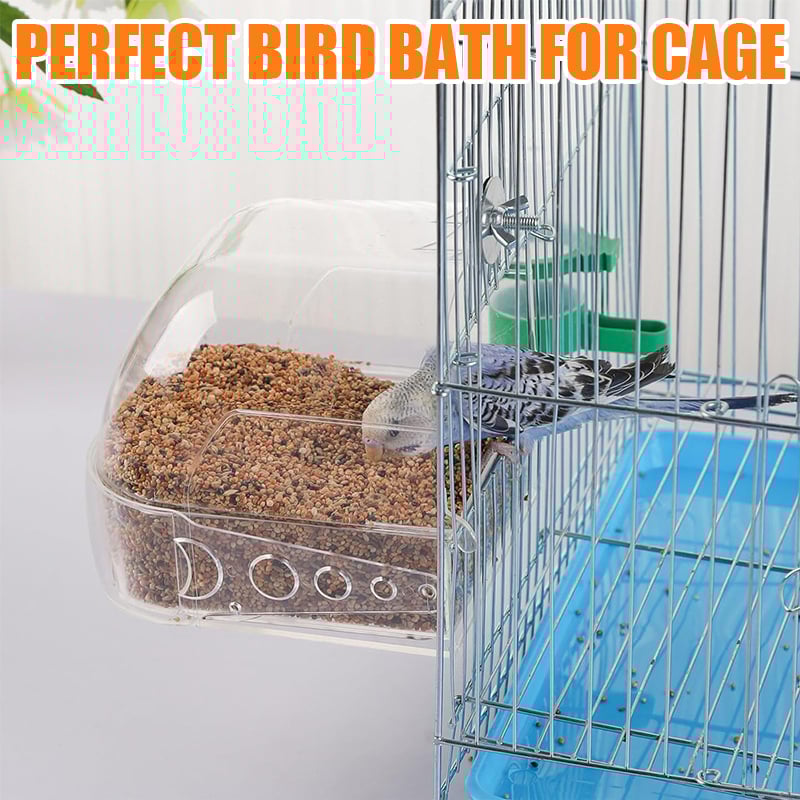 ✨2025 New Release -49% Off -🐦 Bird Bathing Box - Give your bird the most comfortable bathing experience 🛁