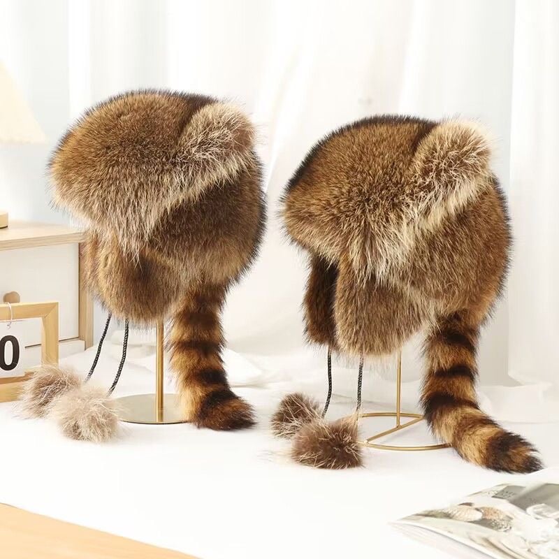🔥LAST DAY 50% OFF🔥Winter Little Raccoon Hat - Buy 2 Free Shipping